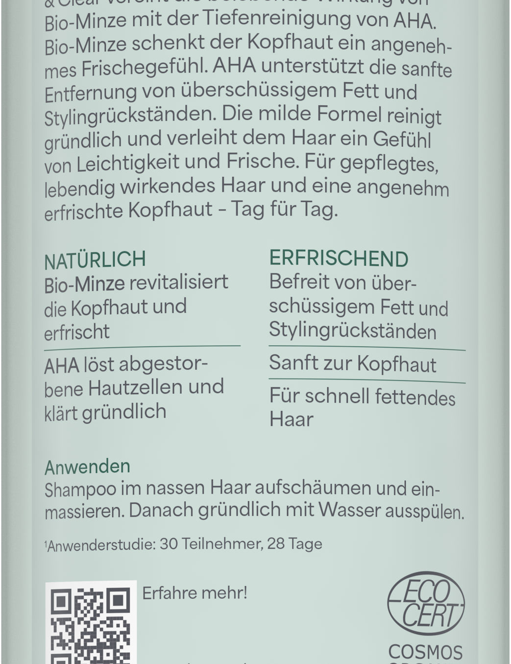 lavera Pflegeshampoo Fresh & Clear