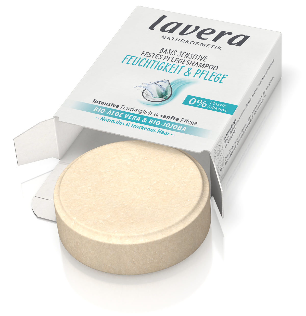 lavera Festes Pflegeshampoo basis sensitive Feuchtigkeit & Pflege