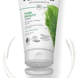 lavera Pure Beauty 3in1 Reinigung Peeling Maske