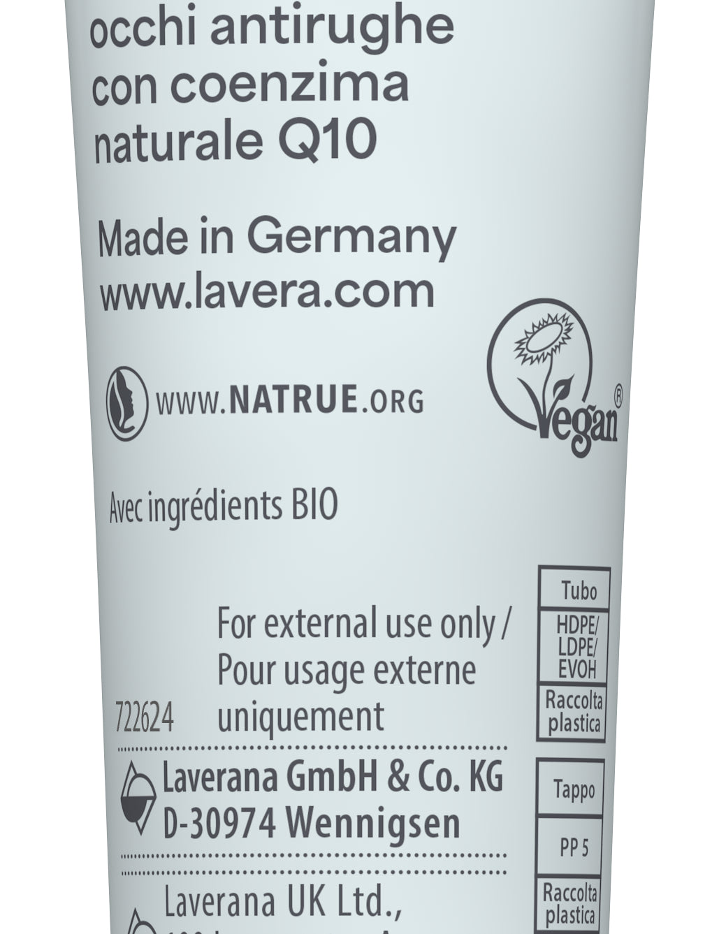 lavera basis sensitive Anti-Falten Augencreme Q10