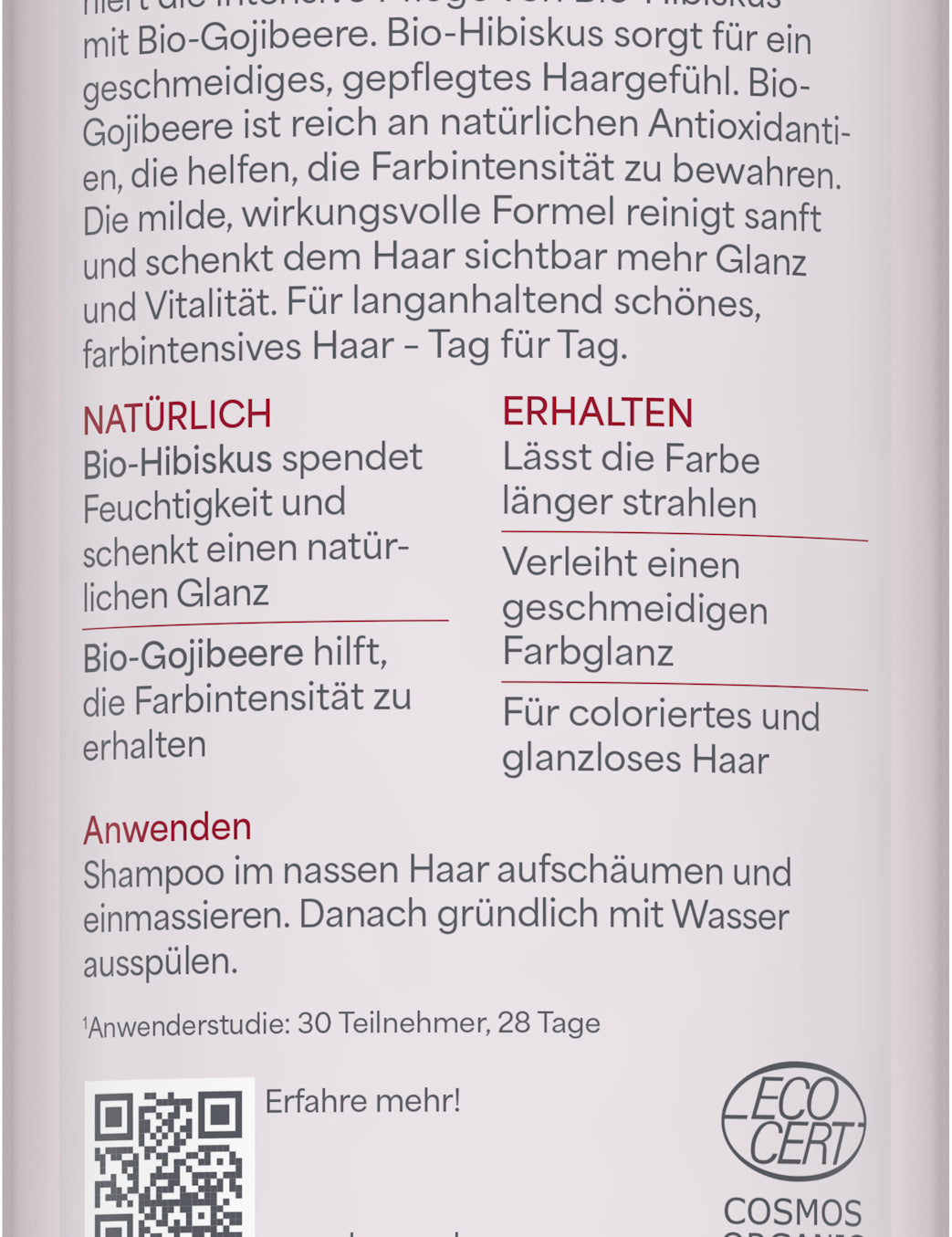 lavera Pflegeshampoo Color & Shine