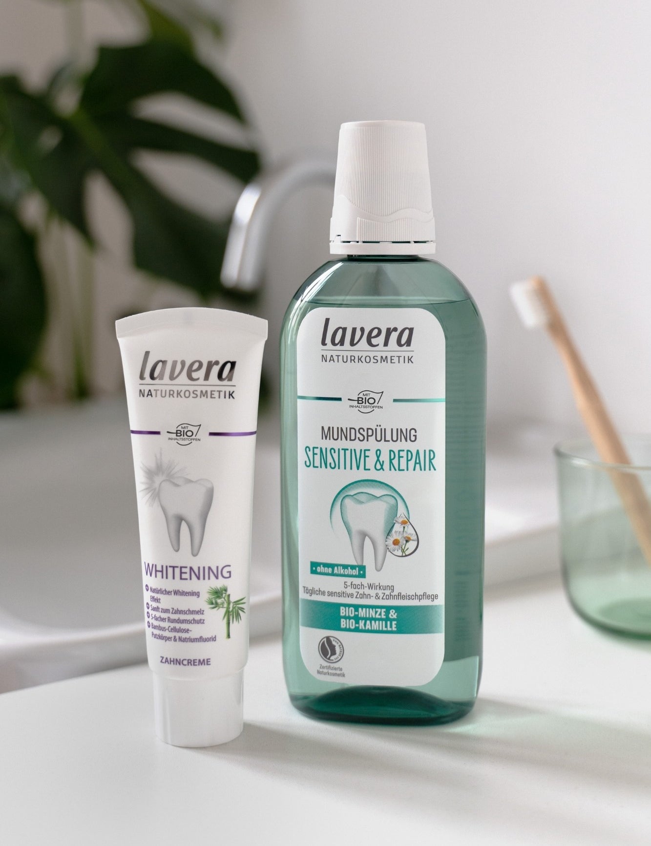 lavera Mundspülung Sensitive & Repair