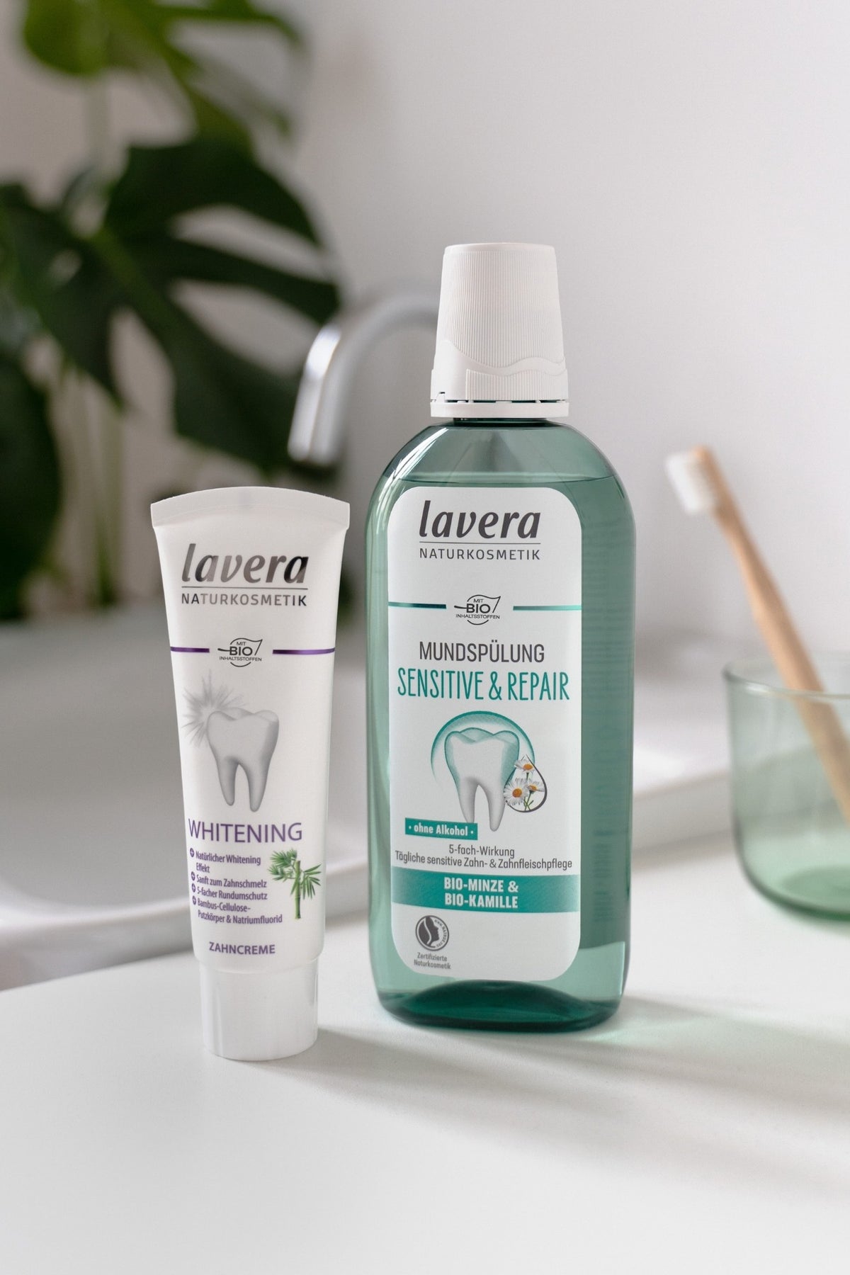 lavera Mundspülung Sensitive & Repair