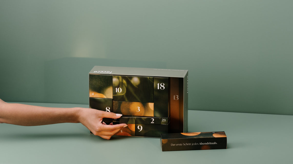 lavera Adventskalender 2026 in Anwendung