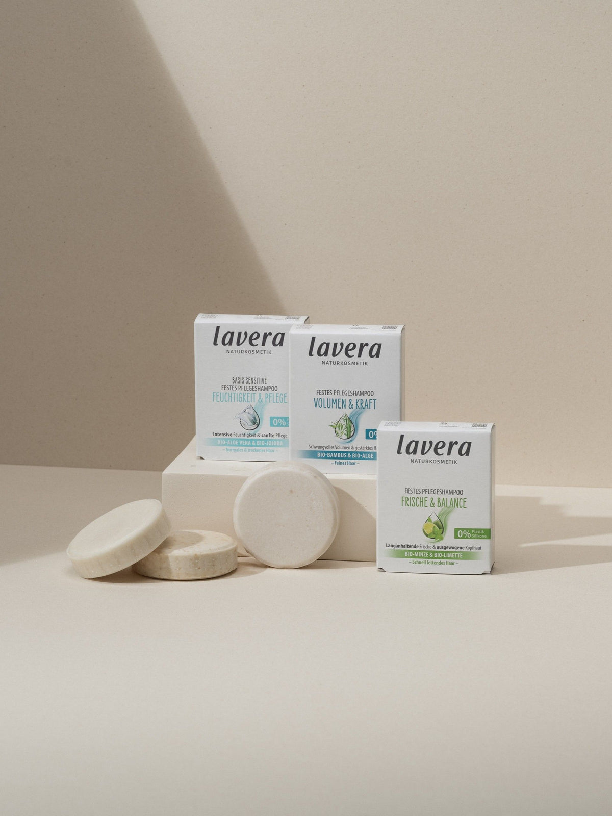 lavera Festes Pflegeshampoo Volumen & Kraft