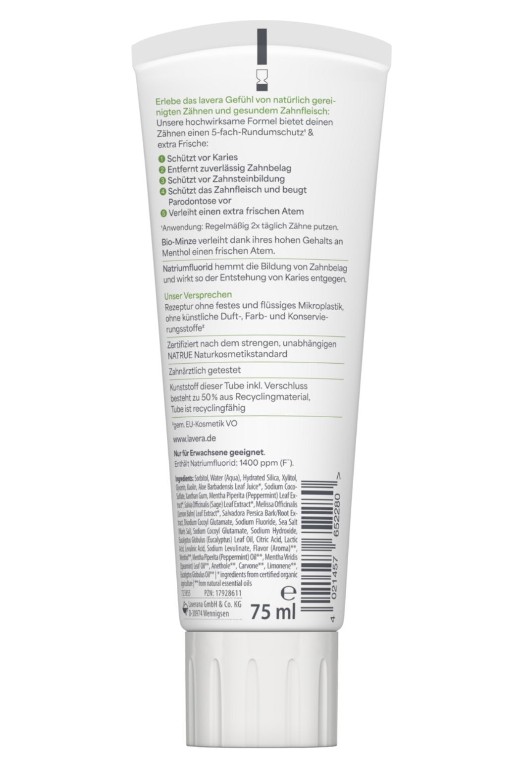 lavera Zahncreme Complete Care