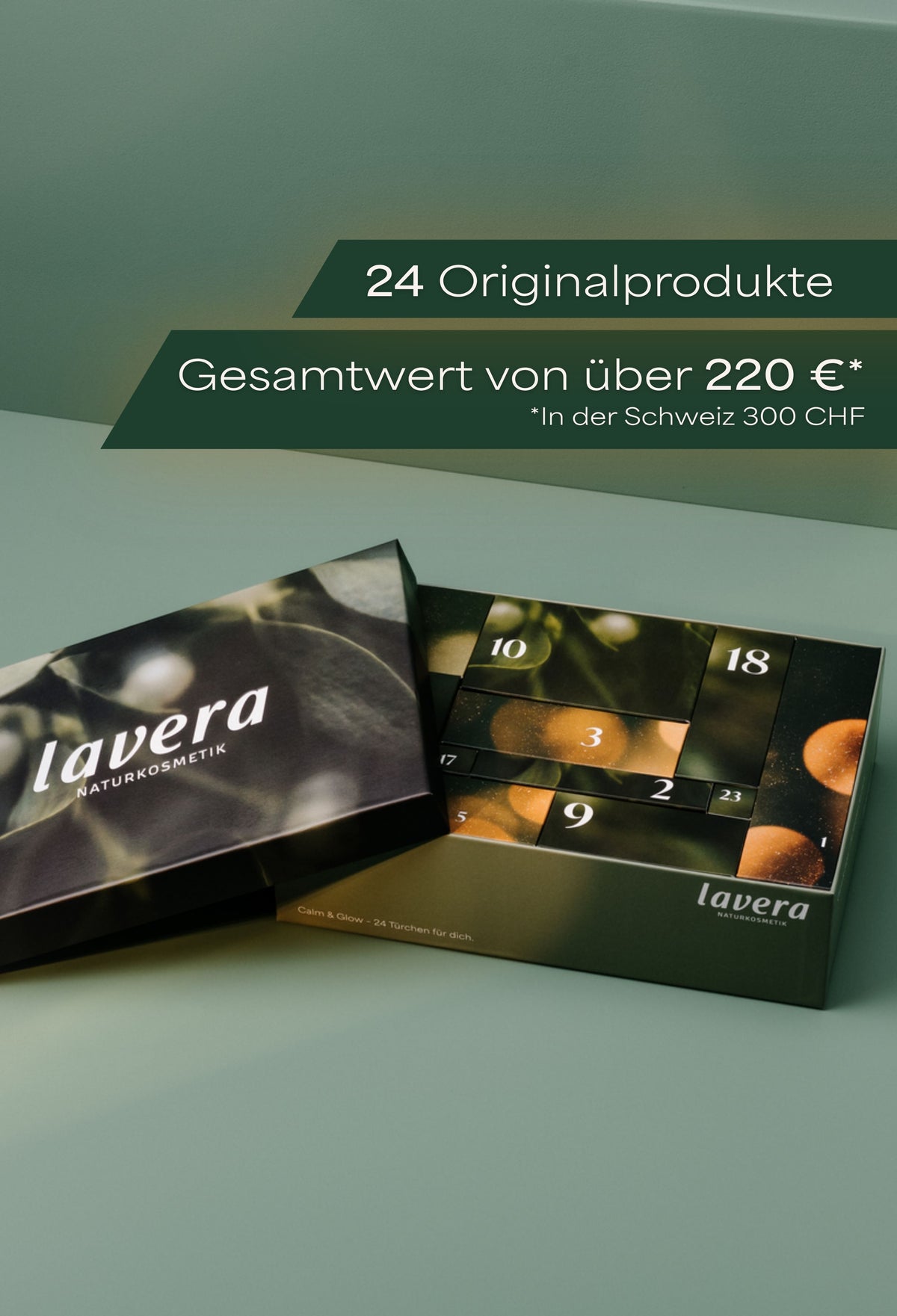 lavera Beauty Adventskalender 2026 - Calm & Glow