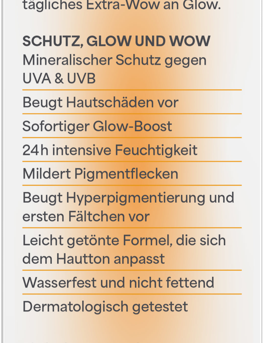 lavera Glow by Nature Anti-UV Fluid LSF 50