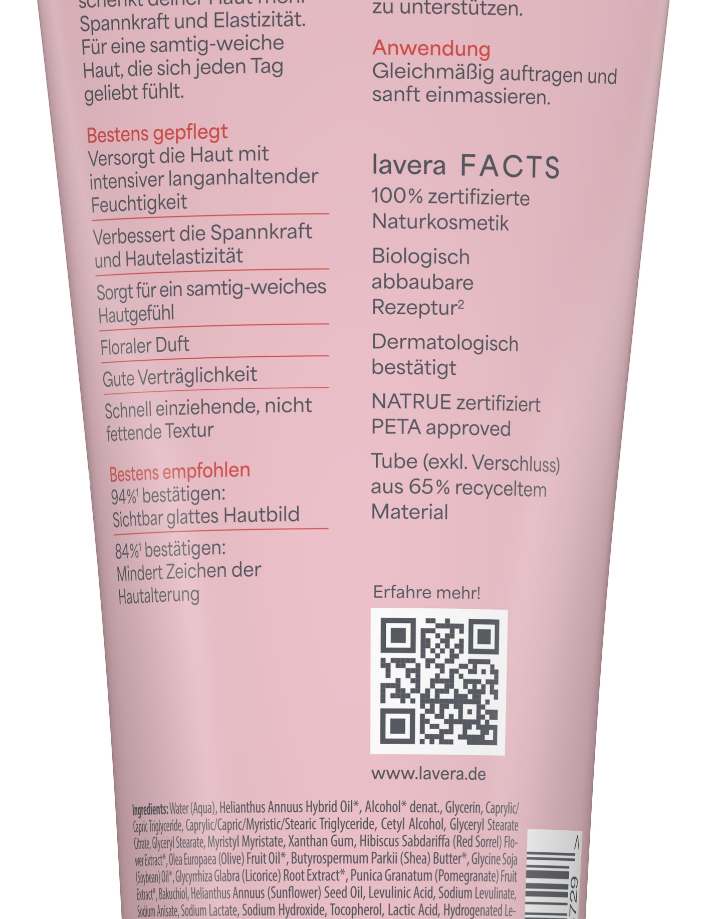 lavera My Age Body Milk