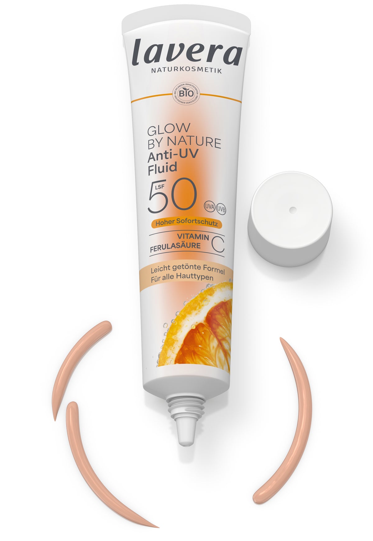 lavera Glow by Nature Anti-UV Fluid LSF 50