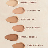 lavera Hyaluron Liquid Foundation -Cool Ivory 02- in der Anwendung