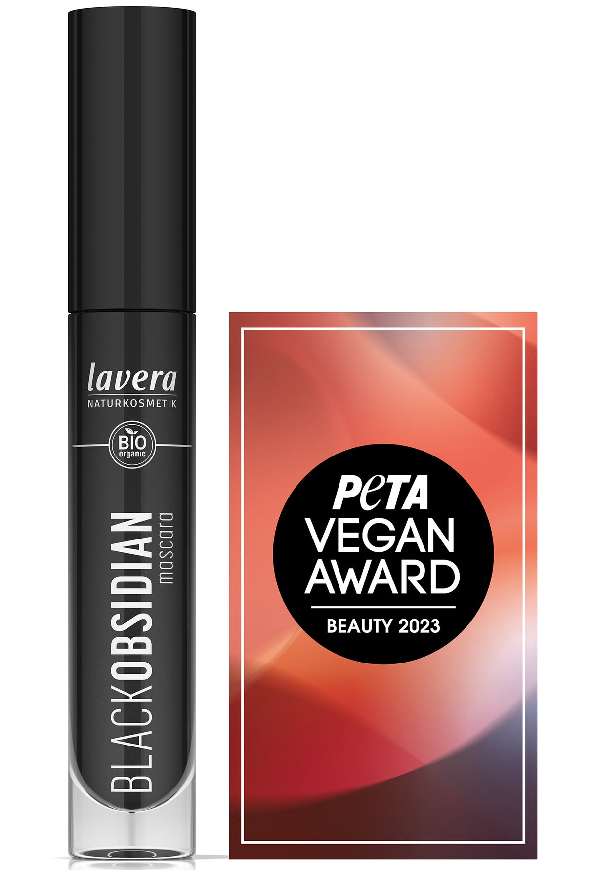 lavera Black Obsidian Mascara -Black-
