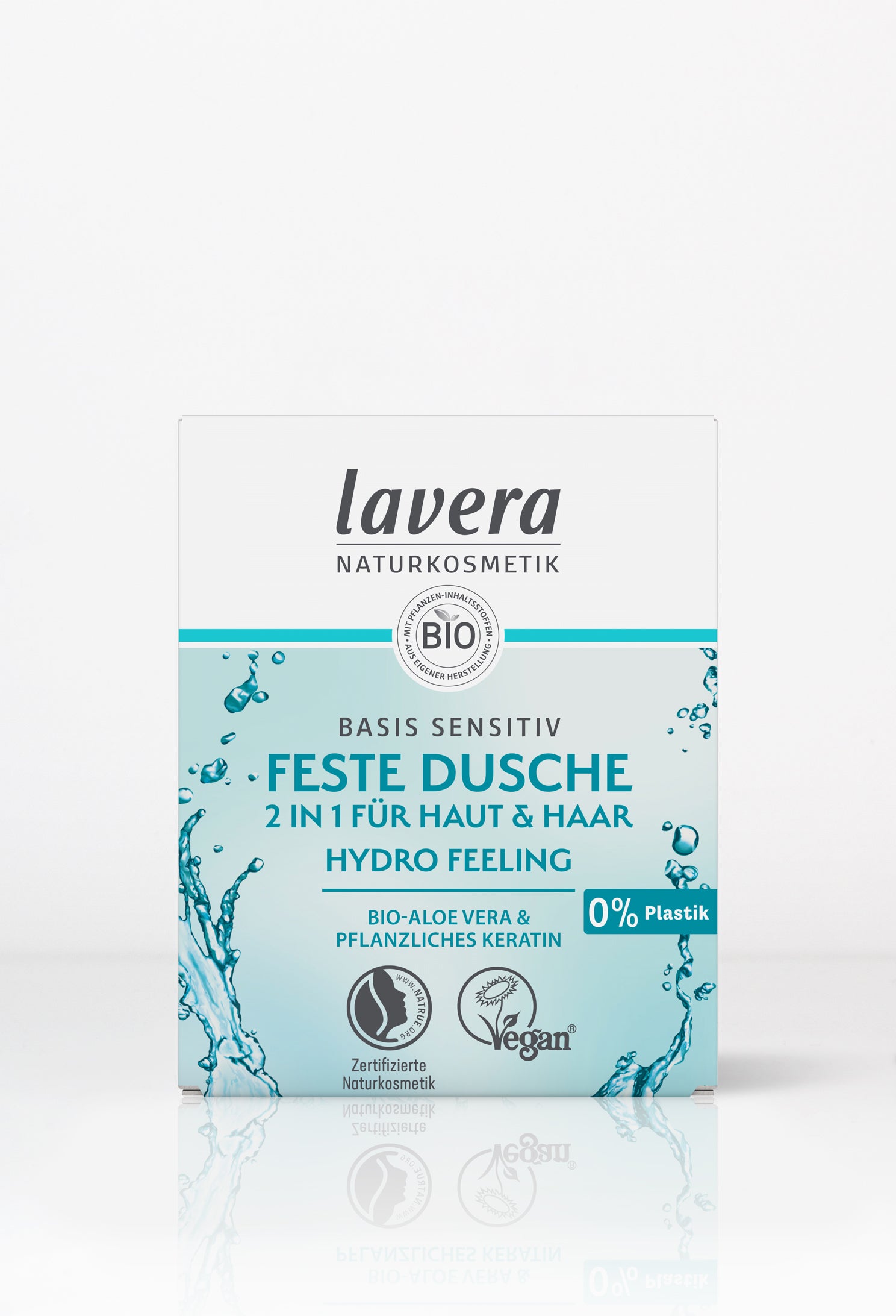 lavera lavera - Feste Dusche 2 in 1 basis sensitive Hydro Feeling