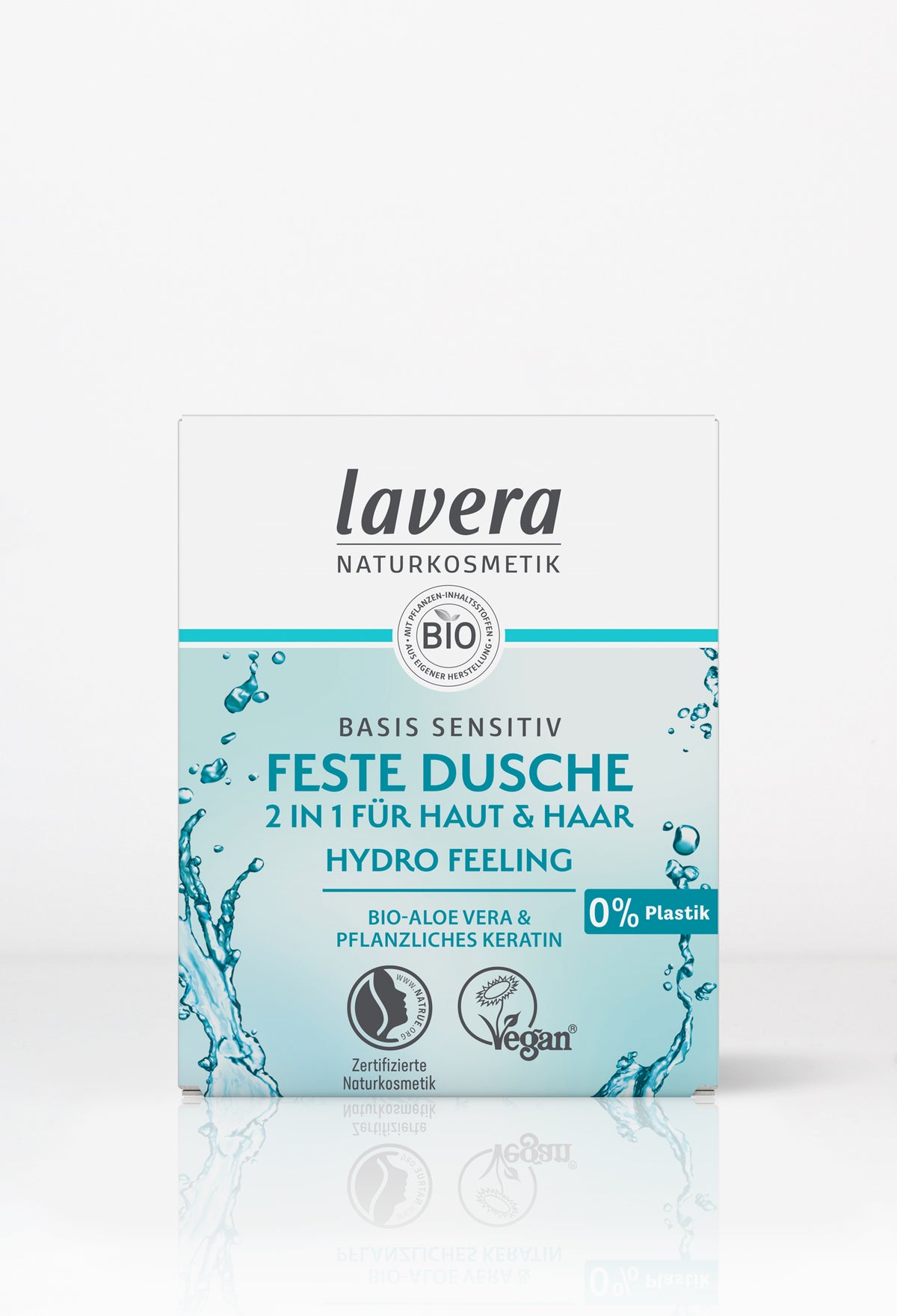 lavera lavera - Feste Dusche 2 in 1 basis sensitive Hydro Feeling