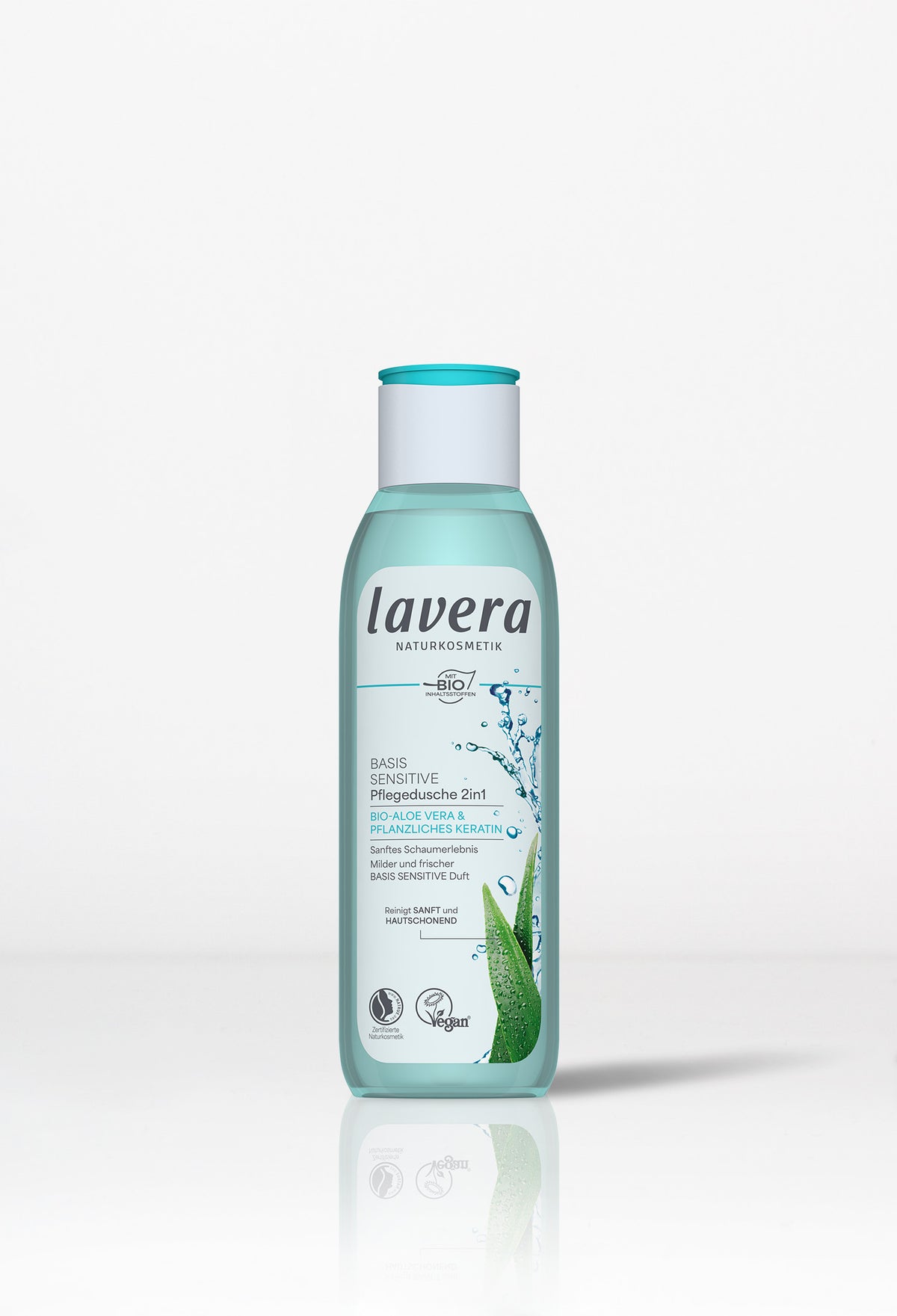 lavera Pflegedusche basis sensitive 2in1