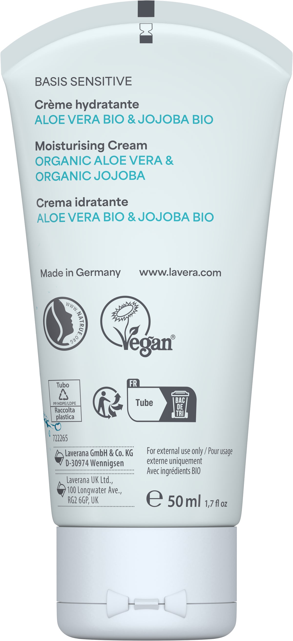 lavera basis sensitive Feuchtigkeitscreme