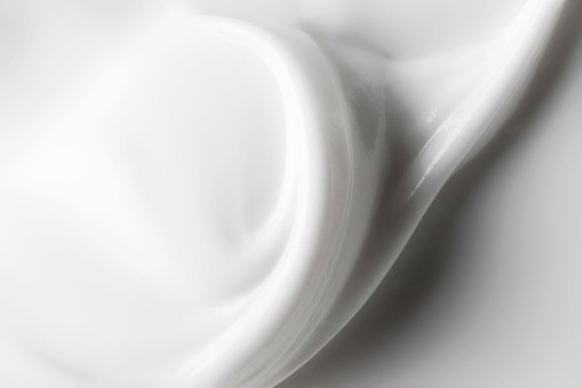weiße cremige Textur