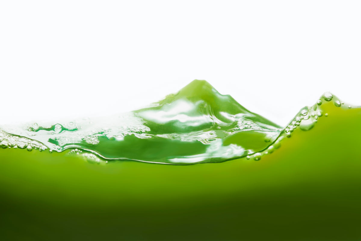 grüne Flüssigkeit