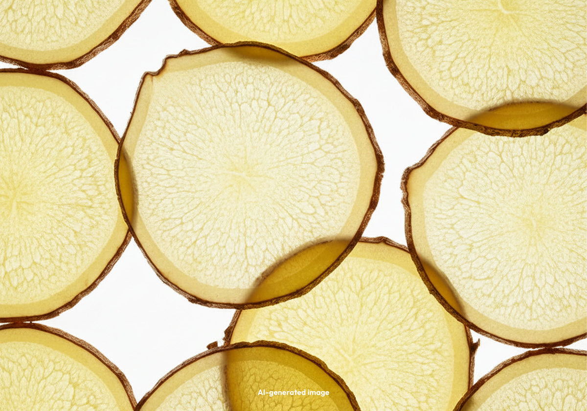 Dünne Ingwerscheiben (AI-generated)