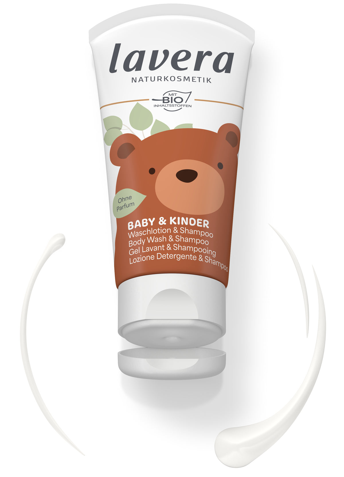 lavera Reisegröße Baby & Kinder Waschlotion & Shampoo
