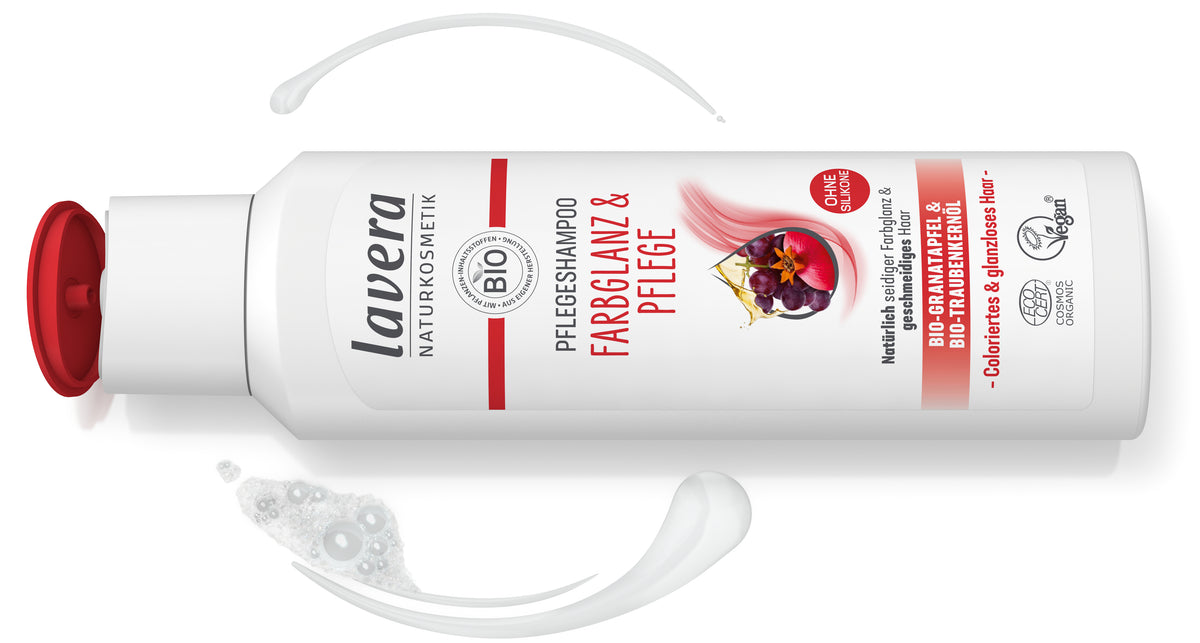 lavera Pflegeshampoo Farbglanz & Pflege