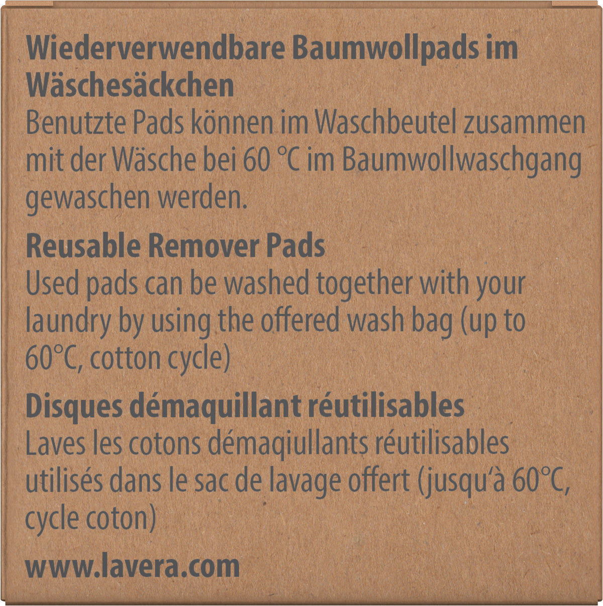 lavera Reusable Remover Pads