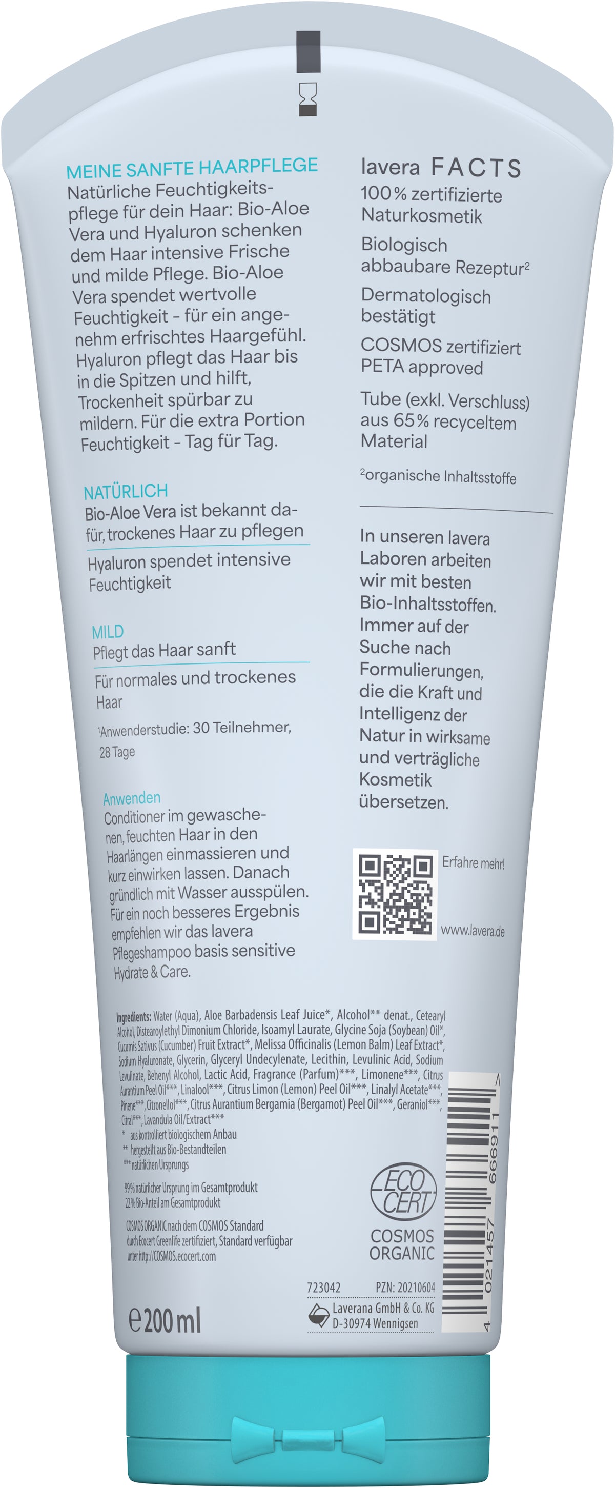 lavera Conditioner basis sensitive Hydrate & Care