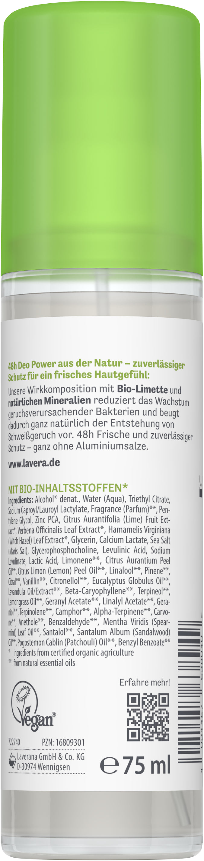 lavera.momo Spray NATURAL & REFRESH