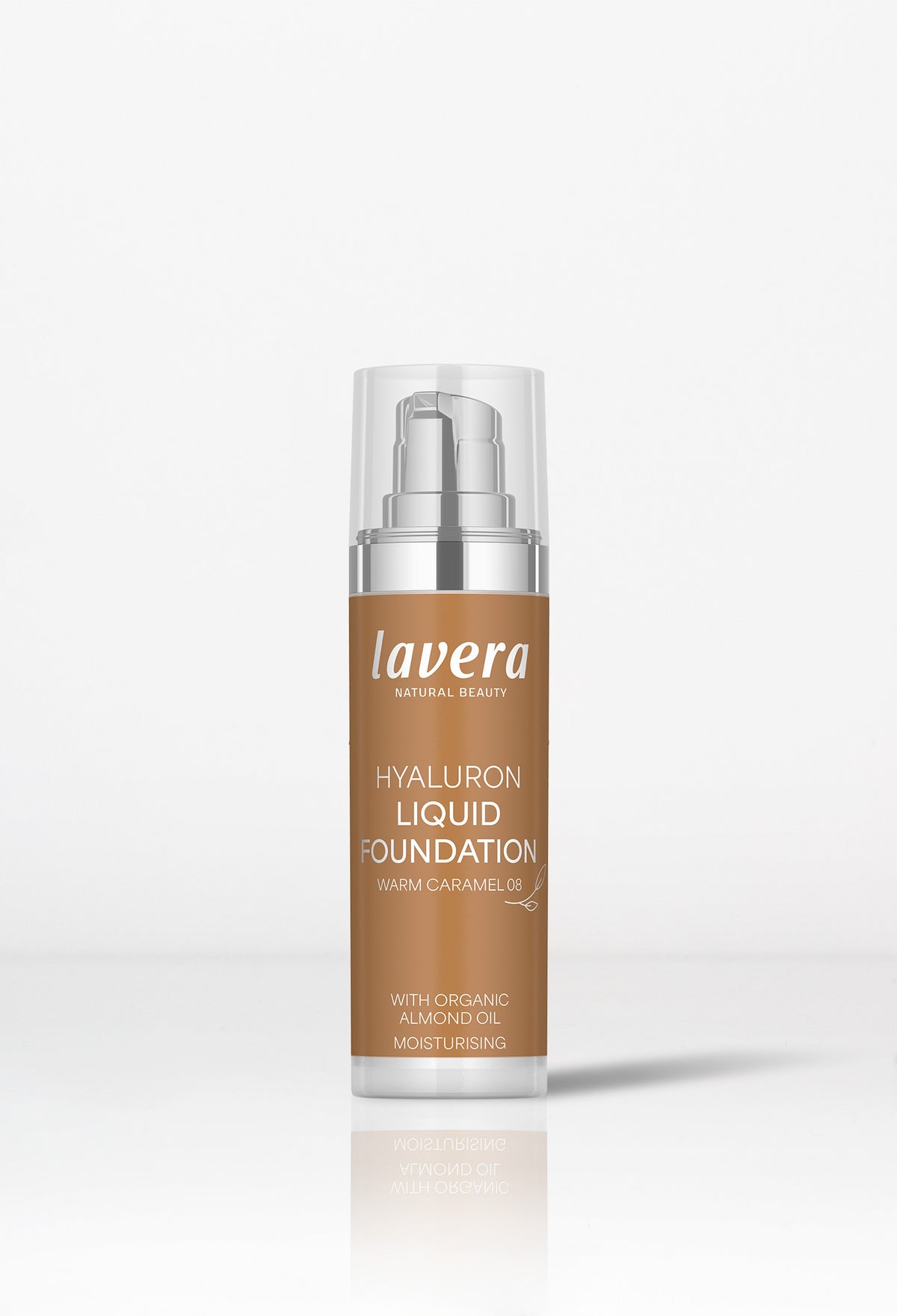 lavera Hyaluron Liquid Foundation -Warm Caramel 08-