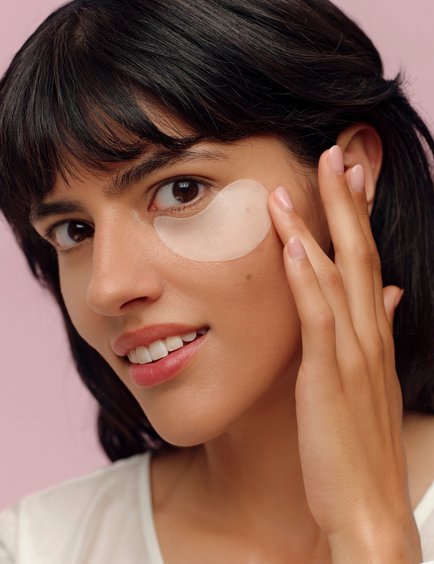 lavera.mompuff & Hydration Eye Patches in der Anwendung