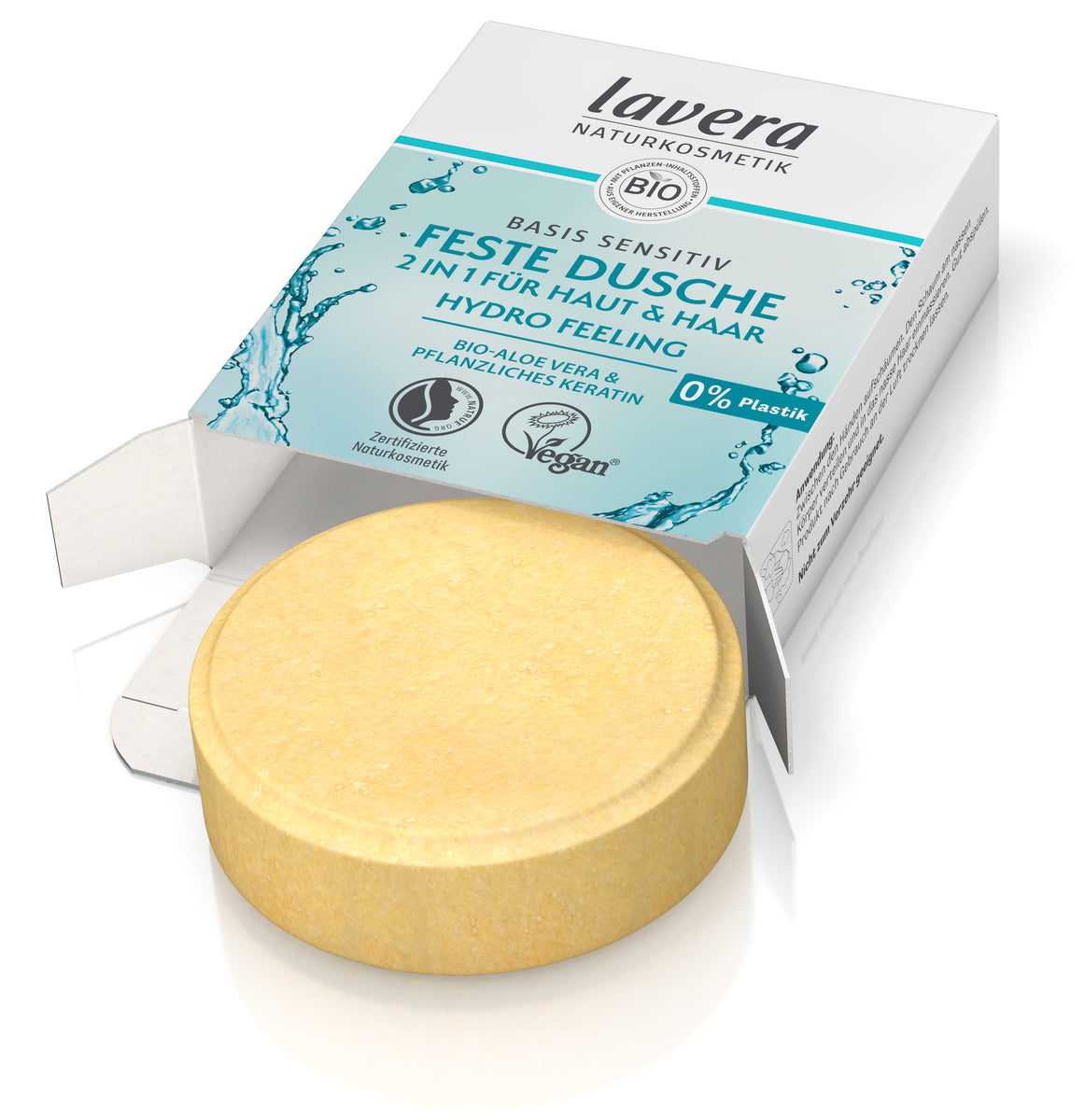 lavera lavera - Feste Dusche 2 in 1 basis sensitive Hydro Feeling